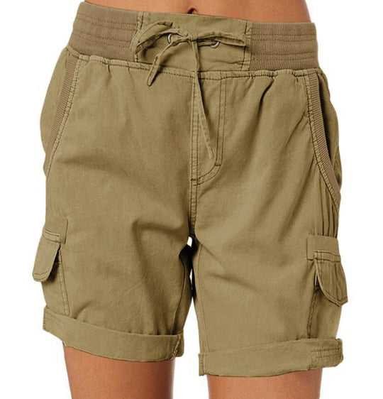 Elegante Shorts mit hoher Taille