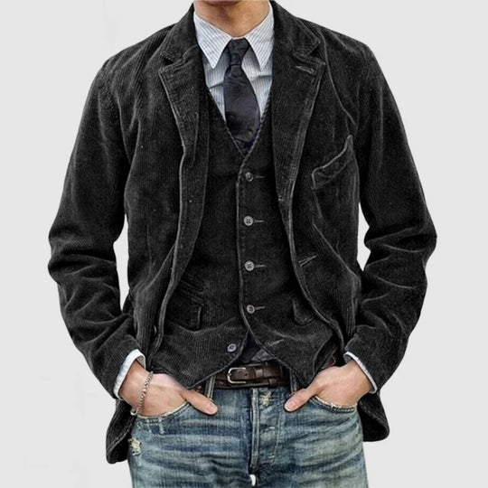 Heidi-Mode | Stilvolles Vintage-Set Aus Blazer und Weste