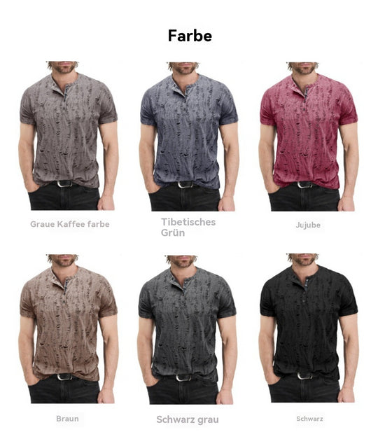 Heidi Mode | Außenhandel lässiges Henry-Hemd