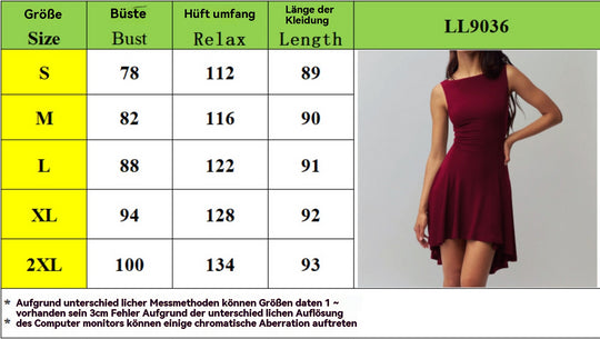 Heidi Mode | Ärmelloses Kleid mit Kragen