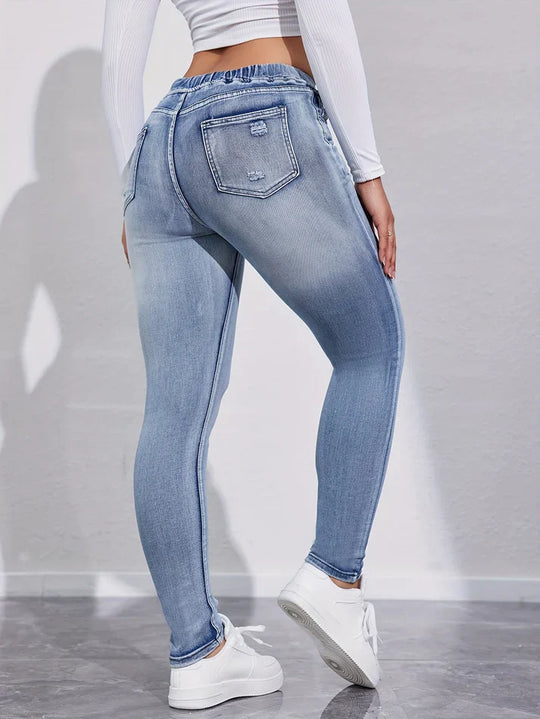 Heidi-Mode | Bequeme Jeans mit Kordel