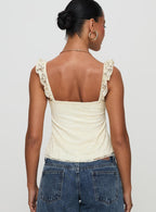 Heidi-Mode | Damen Zartes Spitzenoberteil Elegantes Design