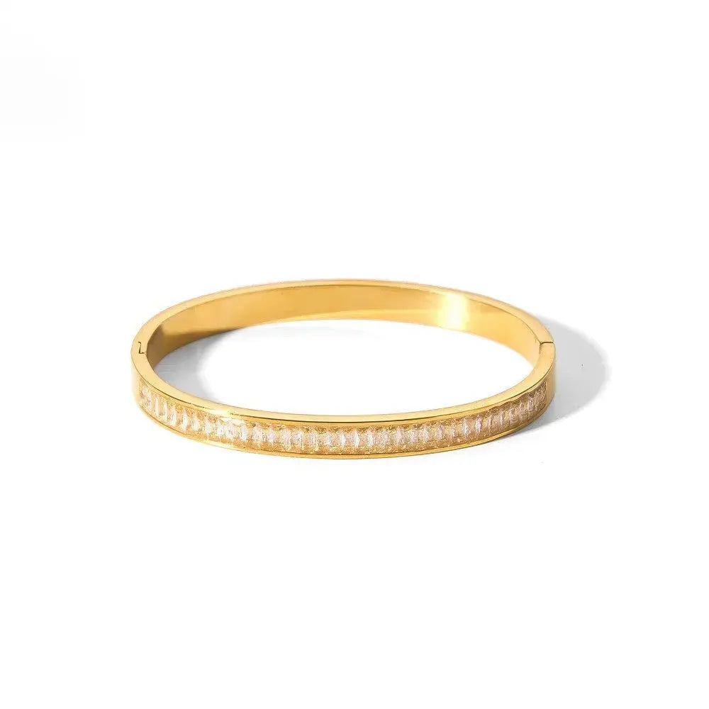 Heidi-Mode | Edelstahl Kubische Zirkonia Armbänder