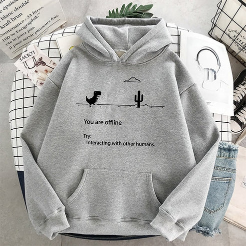 Heidi-Mode | Dinosaurier Kapuzenpulli