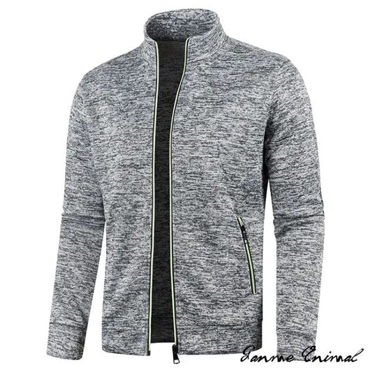 Heidi-Mode | Sweatjacke mit Umgeschlagenem Kragen