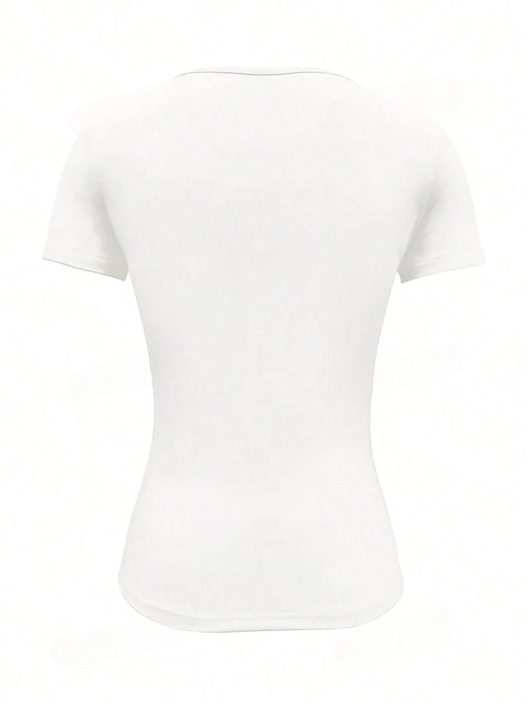 Heidi-Mode | Rundhalsausschnitt Kurzarm T-Shirt
