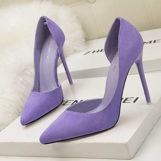 Heidi-Mode | Décolleté mit Stiletto-Absatz