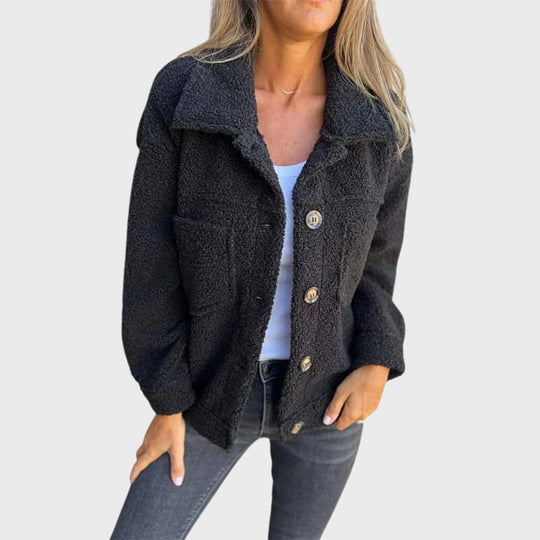 Heidi-Mode | Herbst Teddy Stoffjacke