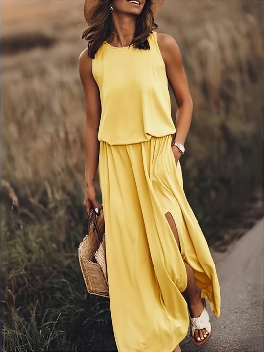 Heidi-Mode | Frauen Modal Boho Maxi Kleid Farben