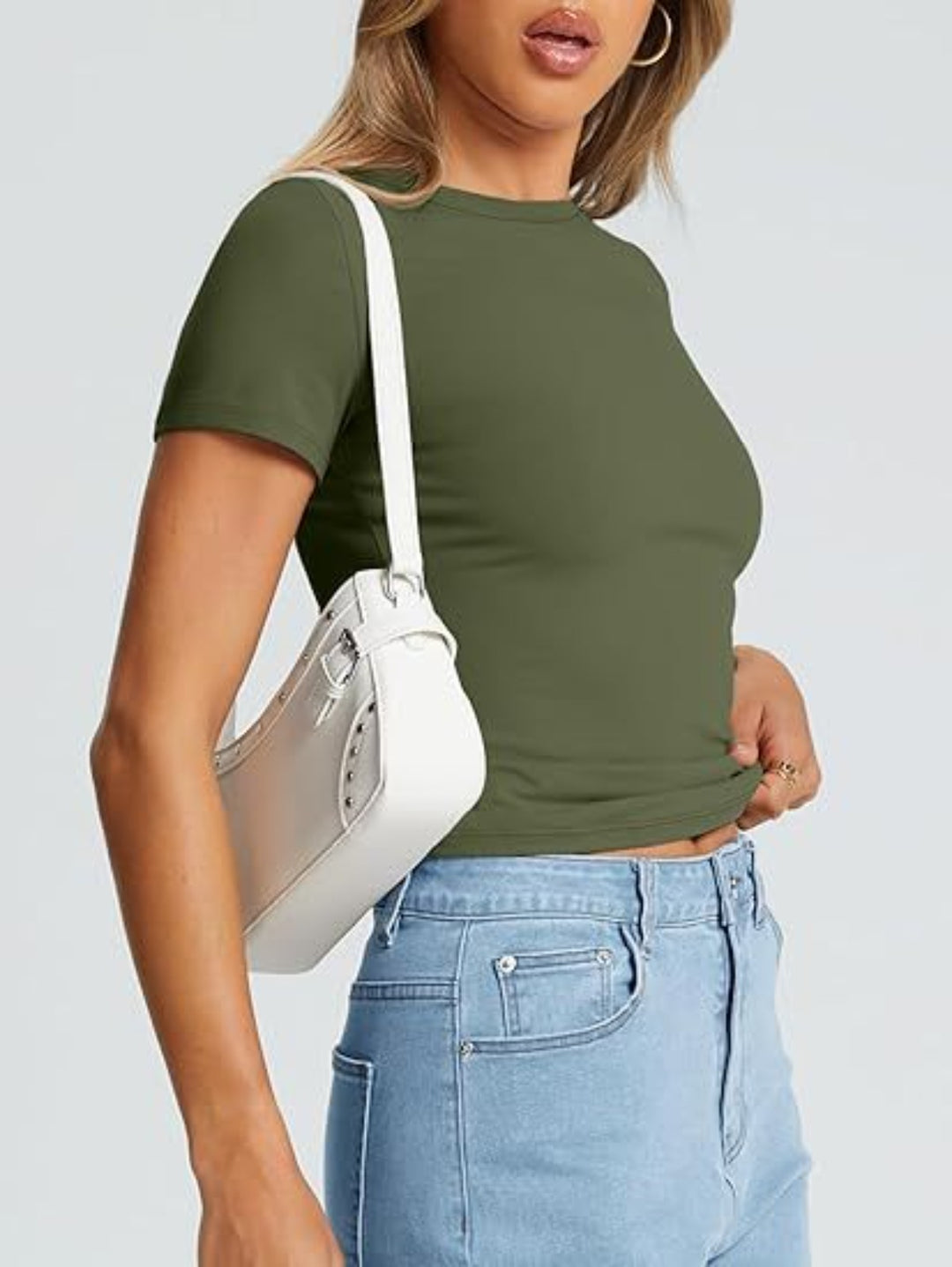 Heidi Mode | T-Shirt mit Rundhalsausschnitt