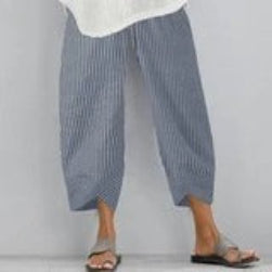 Heidi-Mode | Einfache, Lockere Damen 3/4 Hosen für Den Sommer
