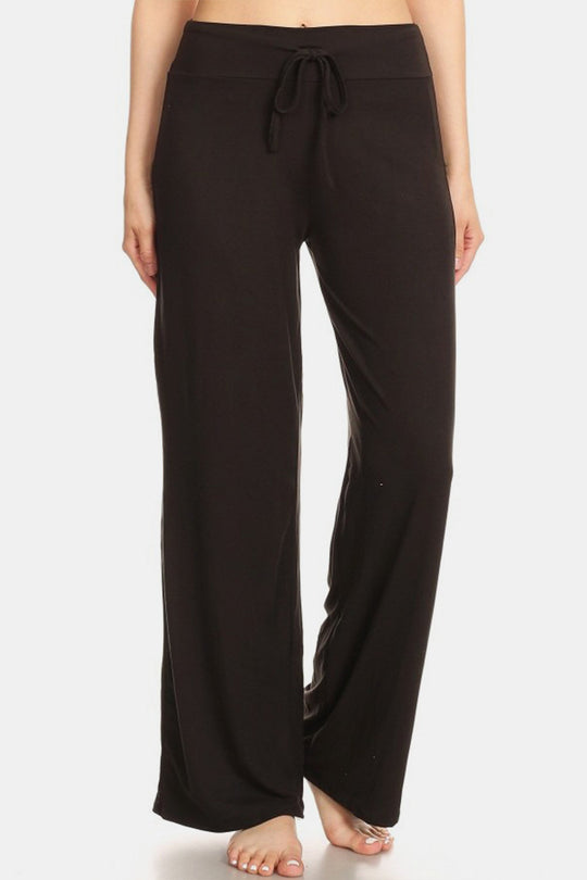 Heidi-Mode | Leggings Depot Hohe Taille Kordelzug Weite Hose