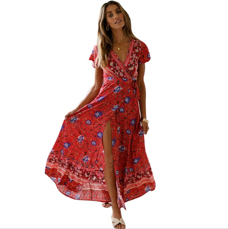 Heidi-Mode | Gedrucktes Sexy Kleid