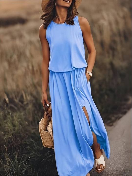 Heidi-Mode | Frauen Modal Boho Maxi Kleid Farben