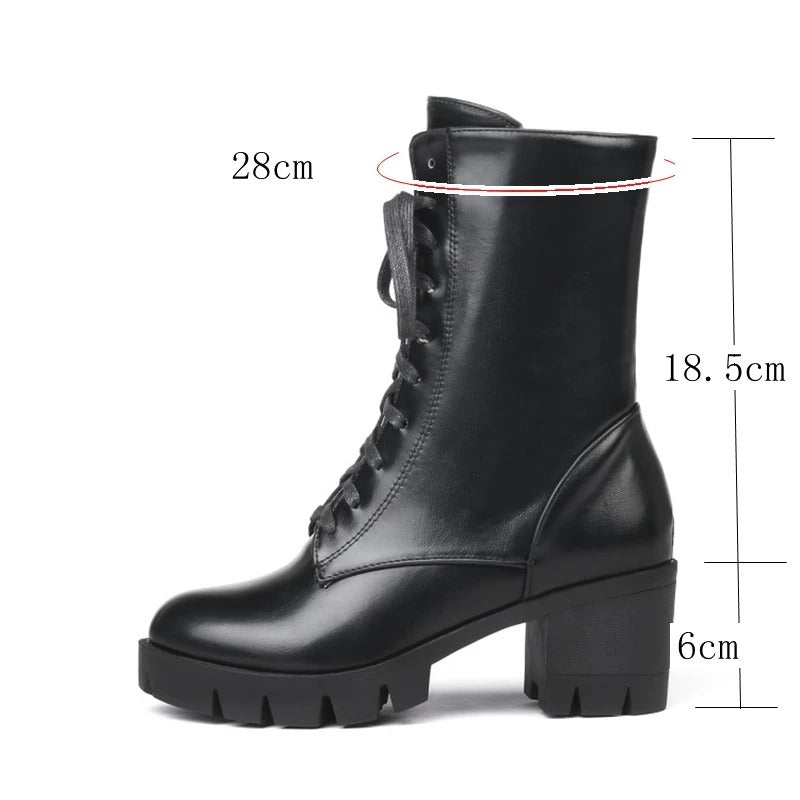 Heidi-Mode | Die Ultimativen Klobigen Stiefel für Unaufhaltsamen Stil