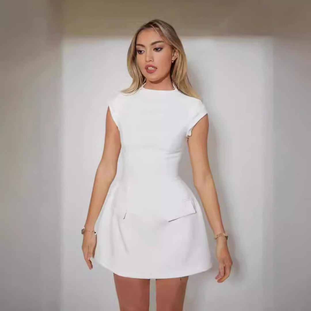 Heidi Mode | Taillenkleid im Taschendesign