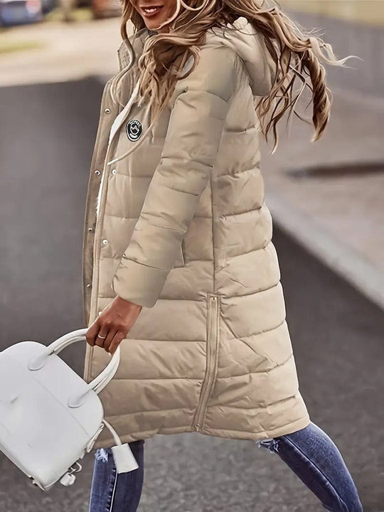 Heidi-Mode | Langjacke aus Daunen Lässiger Zeitloser Stil Ideal für den Winter