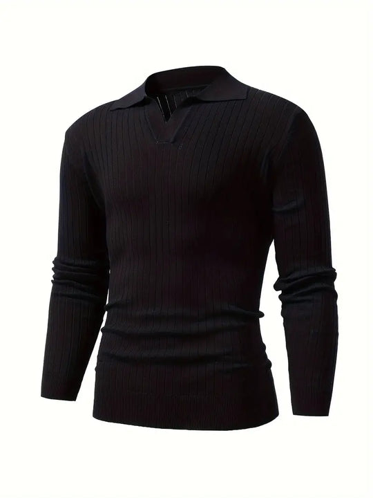 Romeo - Gerippter Pullover mit Passform