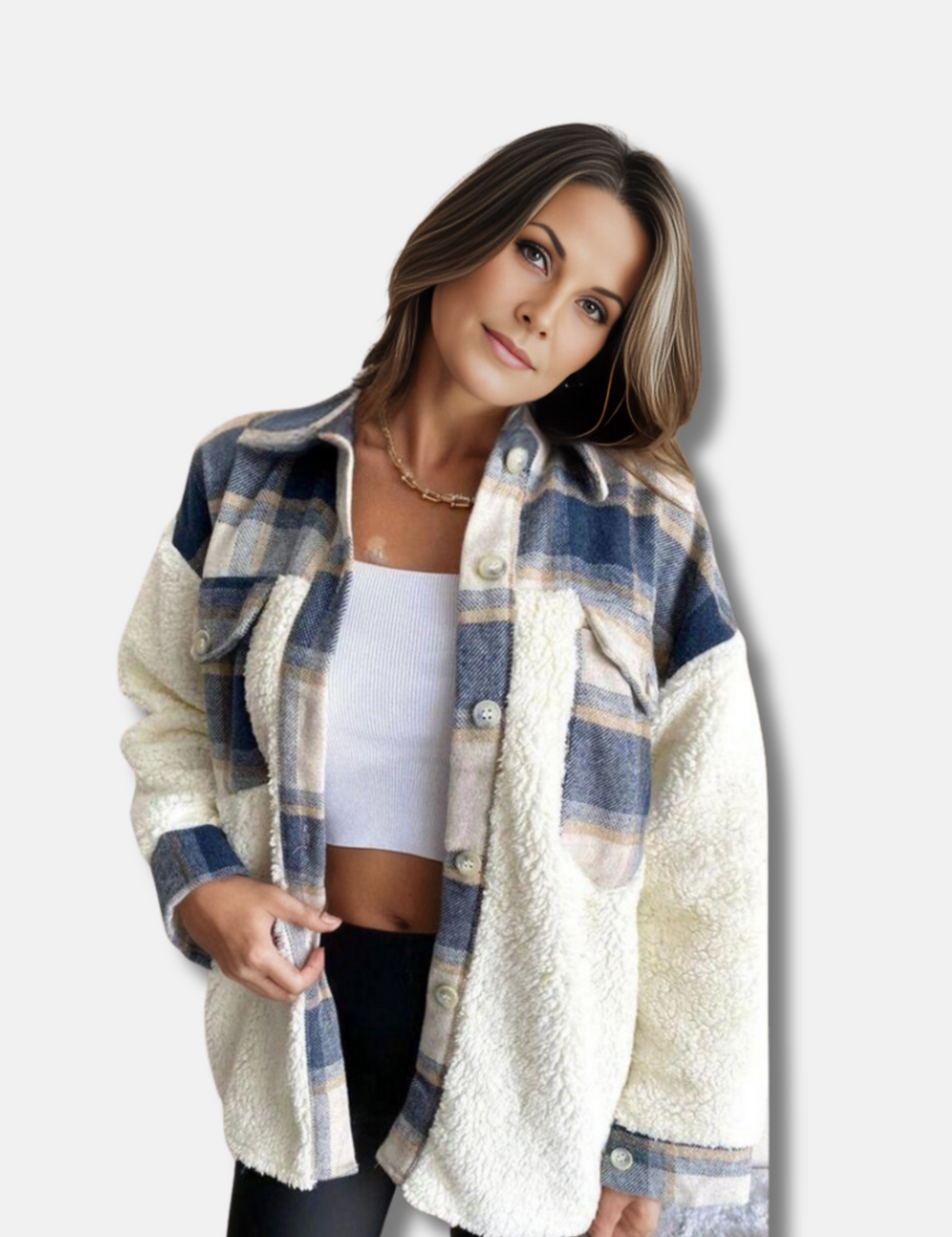 Heidi-Mode | Coole Jacke mit Patchwork Design