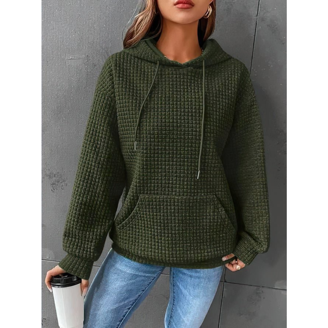 Heidi-Mode | Bequemes Strick-Hoodie Für Damen