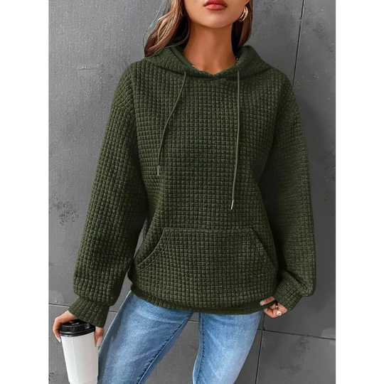 Heidi-Mode | Bequemes Strick-Hoodie Für Damen