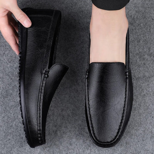 Leder Slipper