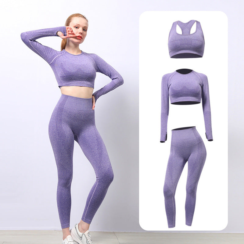 Schnelltrocknendes Enges Yogahosen-Set