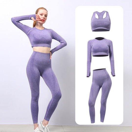 Schnelltrocknendes Enges Yogahosen-Set