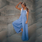 Heidi-Mode - Damen Denim Jumpsuit