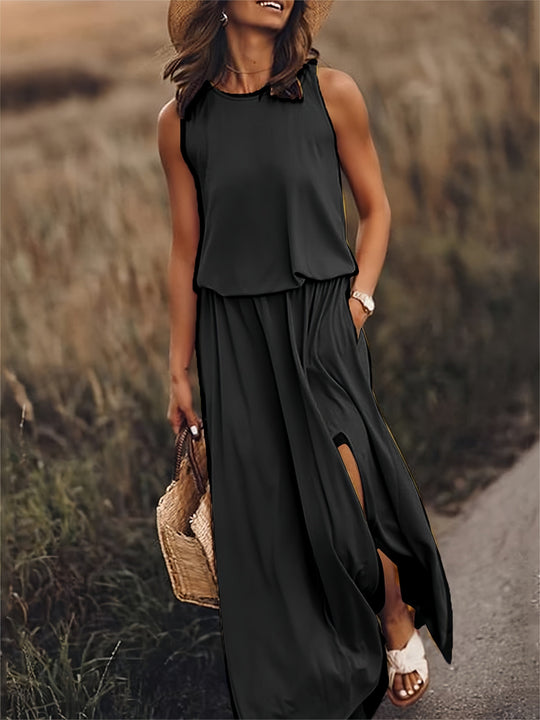Heidi-Mode | Frauen Modal Boho Maxi Kleid Farben
