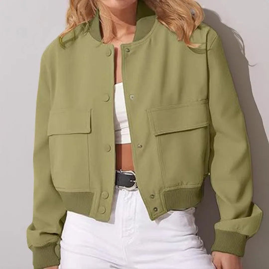 Heidi-Mode | Jacket with buttons and large pockets