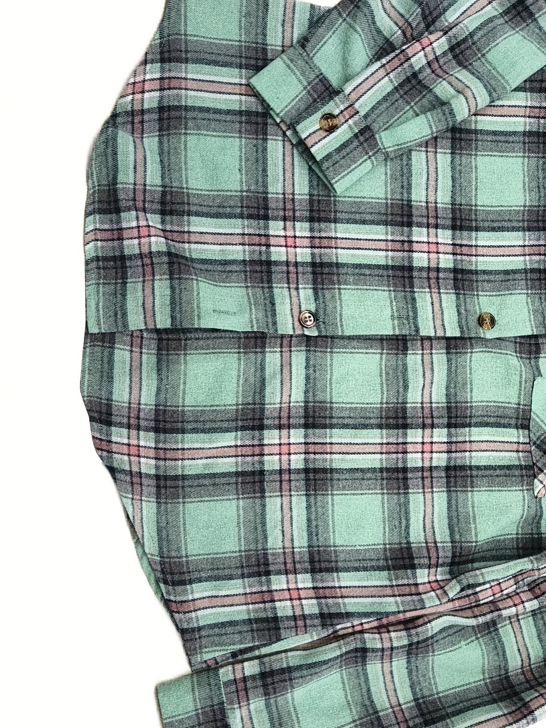 Heidi-Mode | Karierte Jacke mit Kapuze Baumwolle und Polyester Leger und Komfortabel