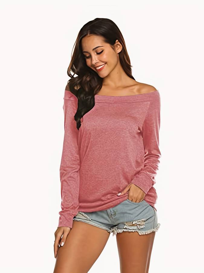 Heidi-Mode | Dünner Pullover mit Einem Schulter