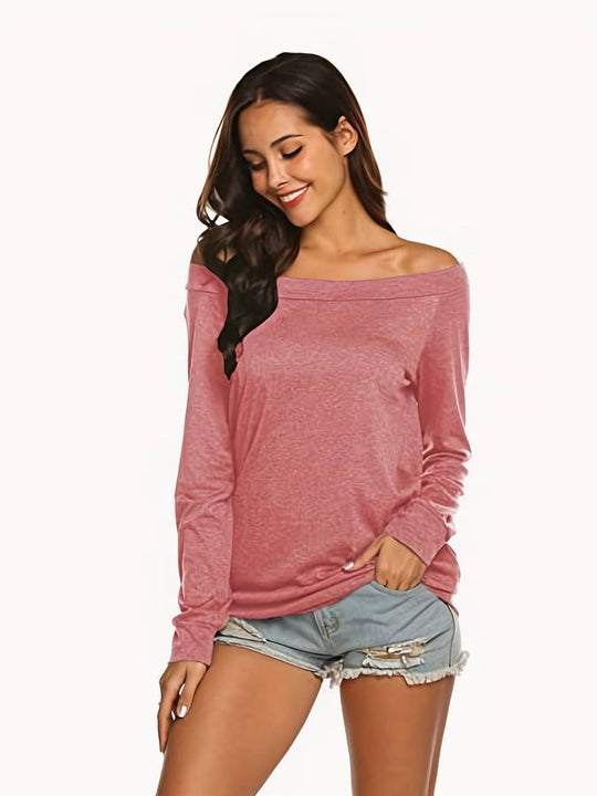 Heidi-Mode | Dünner Pullover mit Einem Schulter