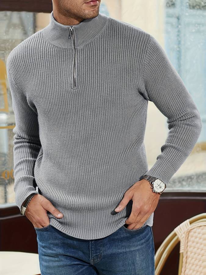 Heidi-Mode | Alpha Herren Zip-Pullover