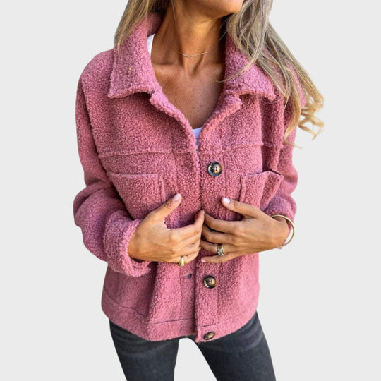 Heidi-Mode | Herbst Teddy Stoffjacke
