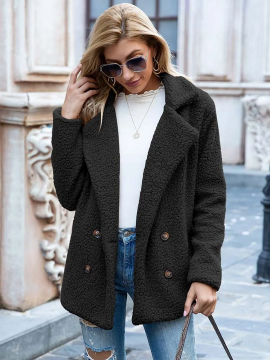 Heidi-Mode | Stilvolle und warme Teddyjacke für Damen