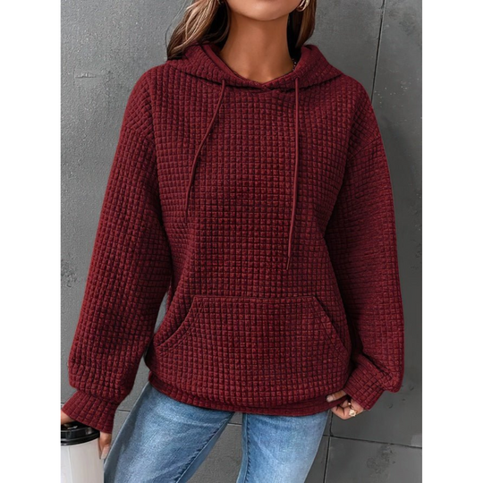 Heidi-Mode | Bequemes Strick-Hoodie Für Damen