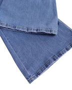 Heidi-Mode | Bootcut-Jeans mit hoher Taille