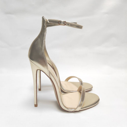 Heidi-Mode | Fischmundschnalle Stiletto Absatz Hohe Absatzsandalen