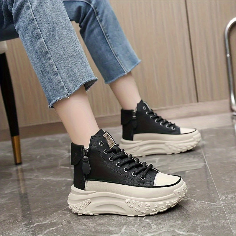 Heidi-Mode | Hohe Platform Sneakers