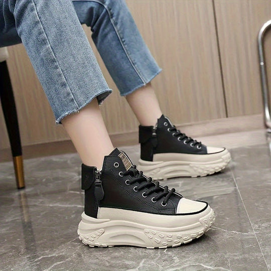 Heidi-Mode | Hohe Platform Sneakers