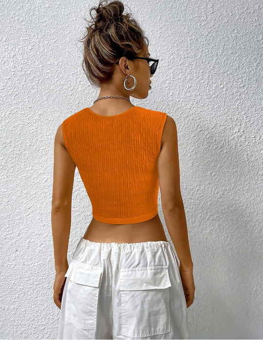 Heidi Mode | Modeweste mit quadratischem Kragen