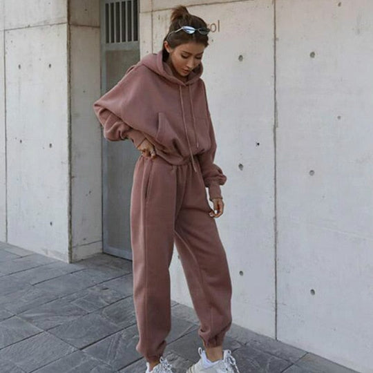 Warme Casual Set für Damen