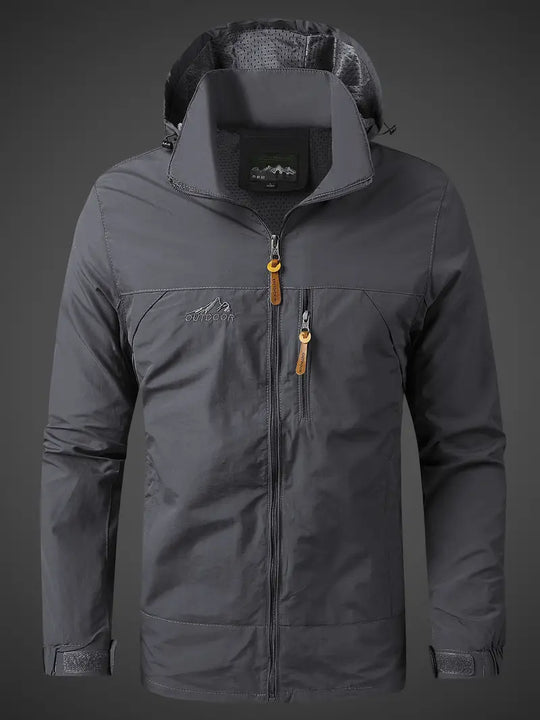 Heidi-Mode | Wasser und Winddichte Herren Outdoor Jacke für Alle Aktivitäten
