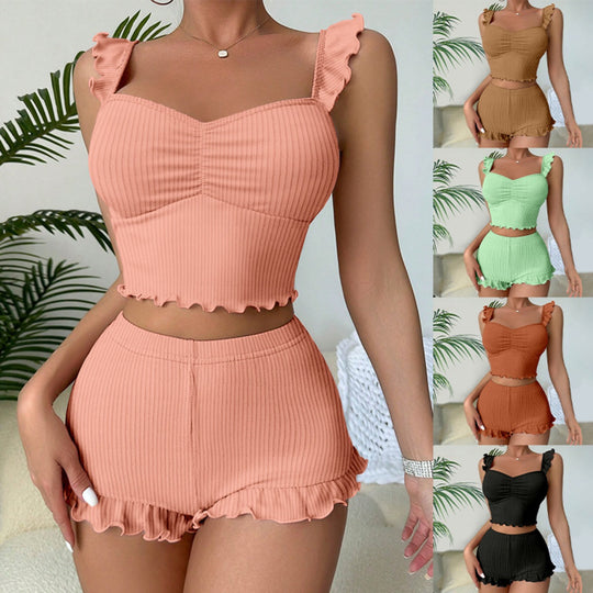 Heidi Mode | Sexy Hosenträgershorts Loungewear