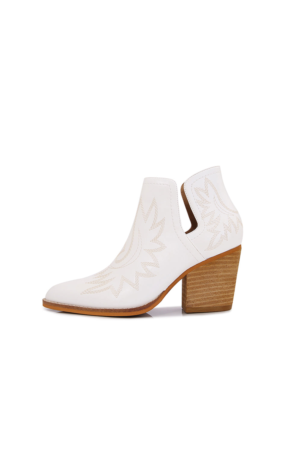 Heidi-Mode | Melody Knöchel Bestickte Stitch Stiefel