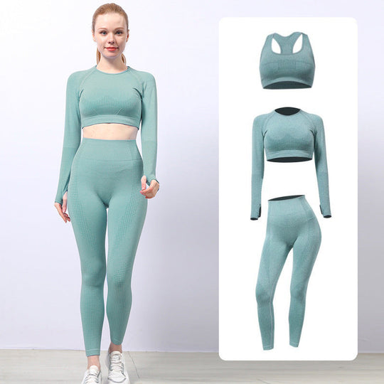 Schnelltrocknendes Enges Yogahosen-Set