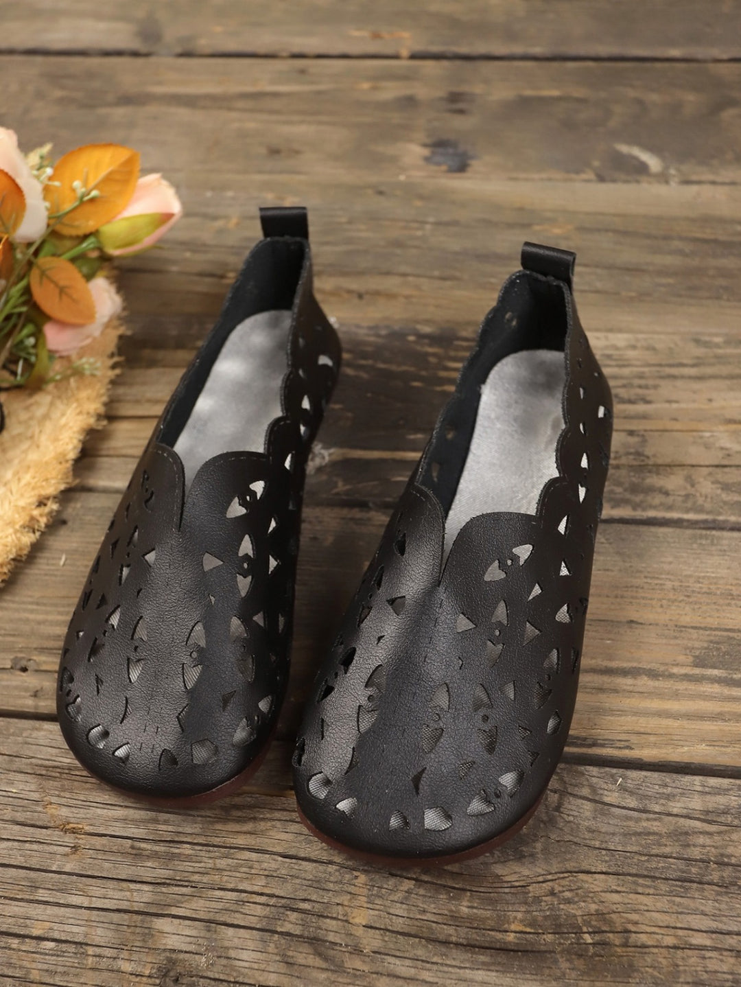 Heidi Mode | Damenschuhe Low-Top flache Bootsschuhe