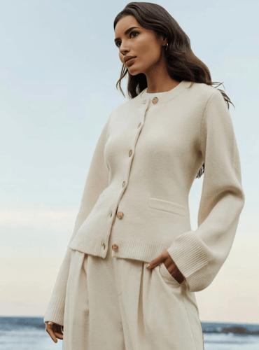 Heidi-Mode | Cardigan Klassisch Moderner Stil Ideal für den Winter